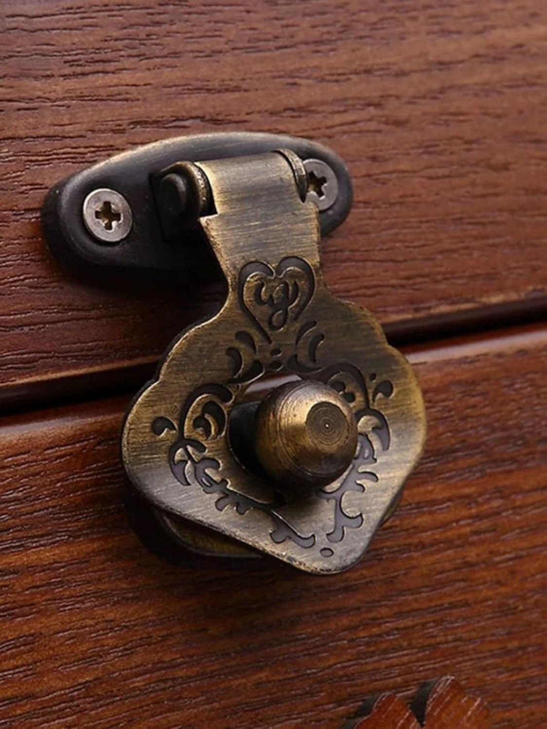 JQQJ木製の裁縫箱 卓上収納 裁縫道具 ヴィンテージ ノスタルジック 木製 大容量 引き出し 持ち運び 持ち手 携帯針糸箱 多機能