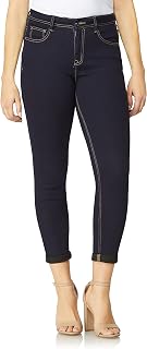 ANGELS Jeans Women's Embellished Skinny Jean | Exceptional Stretch & Recovery, Convertible, Abs-Slimming Technology, Soft & Figure-Enhancing, Stretchy Denim, Trendy
