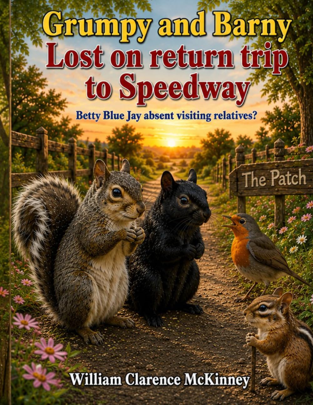 GRUMPY AND BARNY LOST: RETURN TRIP TO SPEEDWAY (The Patch Adventures)