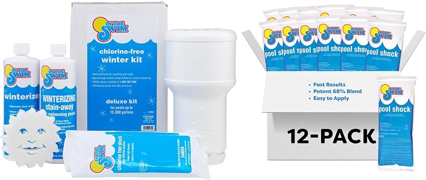 In The Swim Deluxe Pool Closing Kit and Shock Bundle - 15,000 Gallons