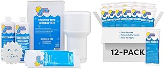 In The Swim Deluxe Pool Closing Kit and Shock Bundle - Winterizing Chemicals and Cal-Hypo Granular Sanitizer for Above Ground and In-Ground Pools - Up to 15,000 Gallons