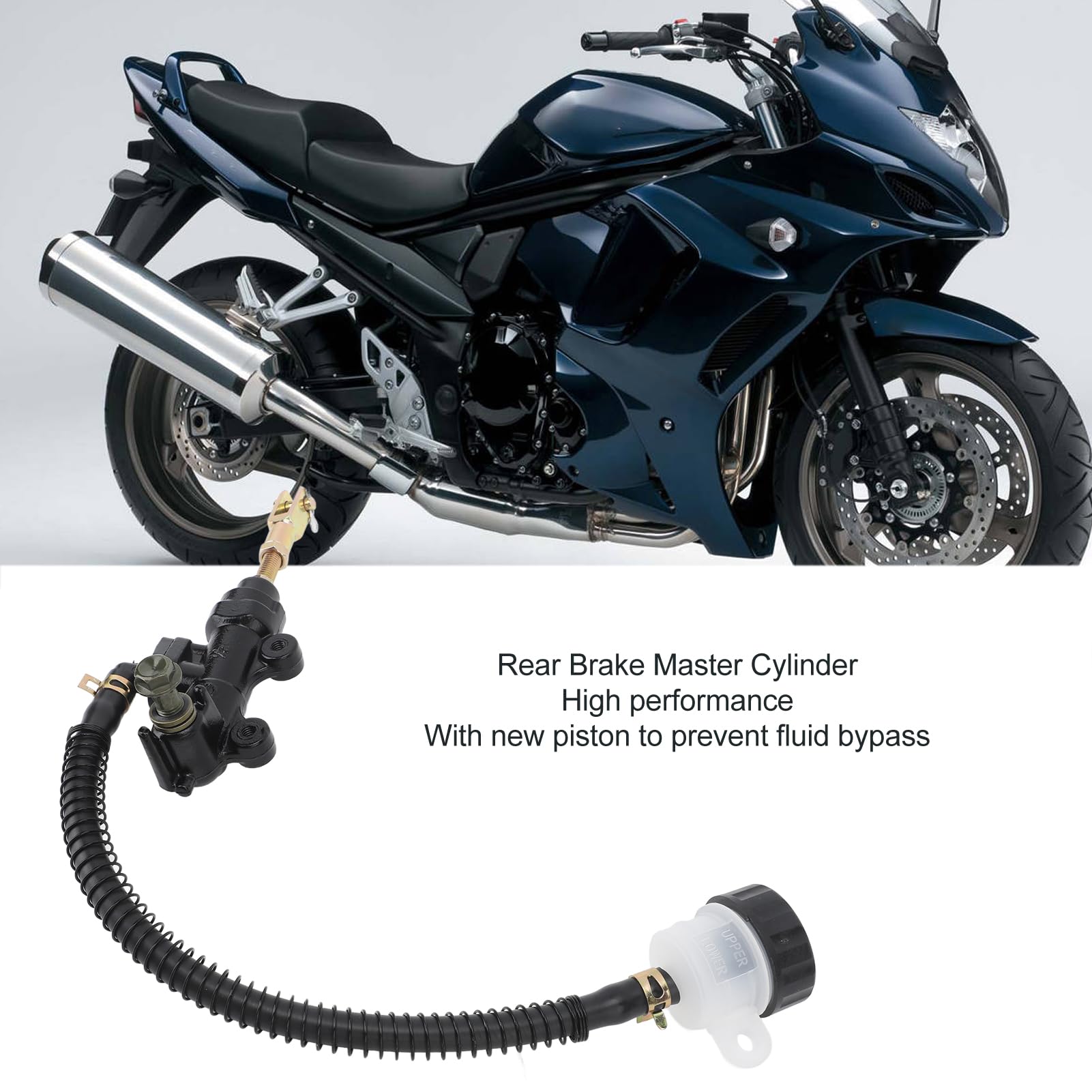 Pompa Freno Posteriore Pompa Serbatoio per Suzuki Bandit GS500 GSX600 GSX650 GSX750 GSX1100 Moto Pompa Freno Posteriore
