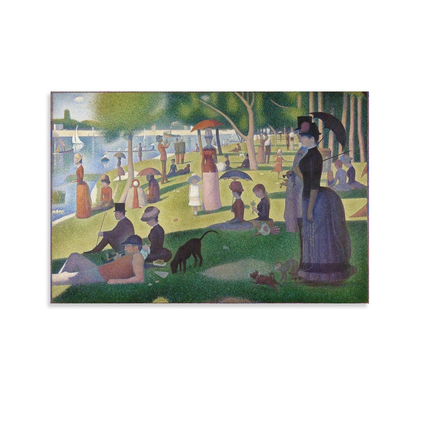 Amazon.co.jp: Georges Seurat ジョルジュ・スーラ 《グランド
