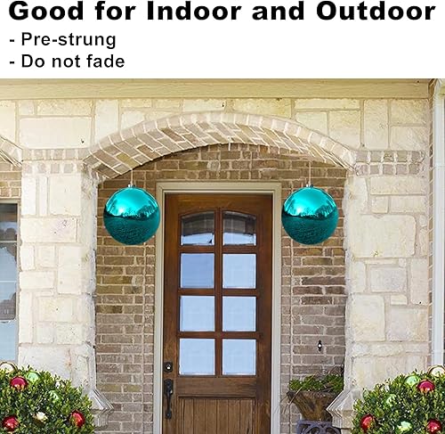 Vista 491 de 18 esferas medianas decorativas navideñas para árbol de Navidad, inastillables, para colgar, color púrpura, 2.5 pulgadas, paquete de 18