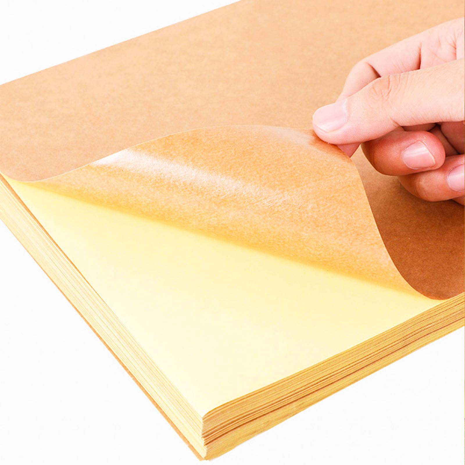 100 fogli di carta adesiva multiuso etichette adesive stampabili etichette di carta per indirizzi etichette per stampanti Fogli adesivi stampabili adesivi