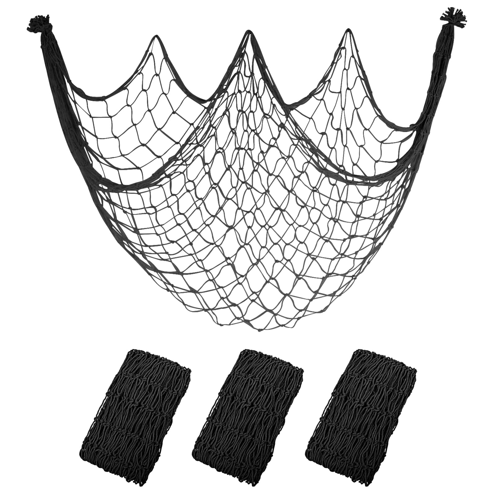 Fish Net Decorations - 2 Pack for Parties & Decor -21