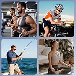 Ecouteurs sans fil ouverts, casque Bluetooth sport avec traduction en temps réel, 80Hrs Temps de jeu LED Affichage de puissance, casque d'annulation de bruit, IPX7 Earphones étanches pour entraînement/running