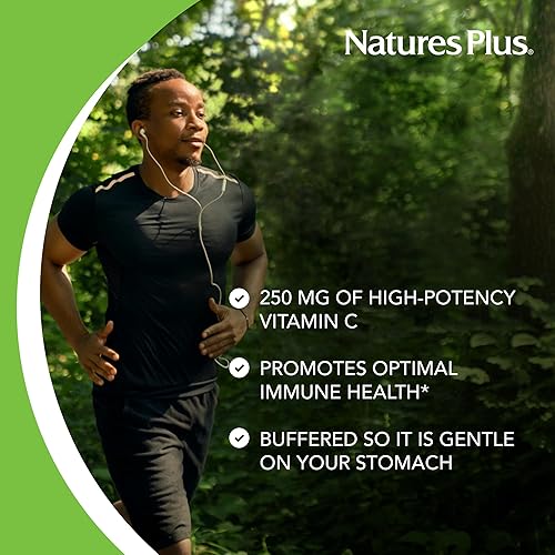 Miniatura 9 de NaturesPlus - Vitamina C masticable de jugo de naranja, 1000 mg, 60 tabletas vegetarianas, suplemento de apoyo inmunológico de alta potencia,