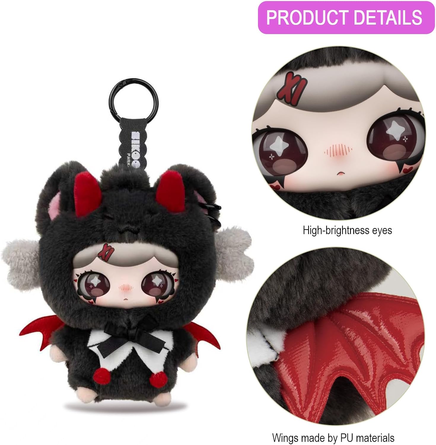 Lulumi's Whimsical Chronicles Series 5.1 Inches Plush Blind Box 1PC Adorable Keychain Stuffed Collectible Figures Home Decoration Holiday Birthday Gifts for Teens & Adults