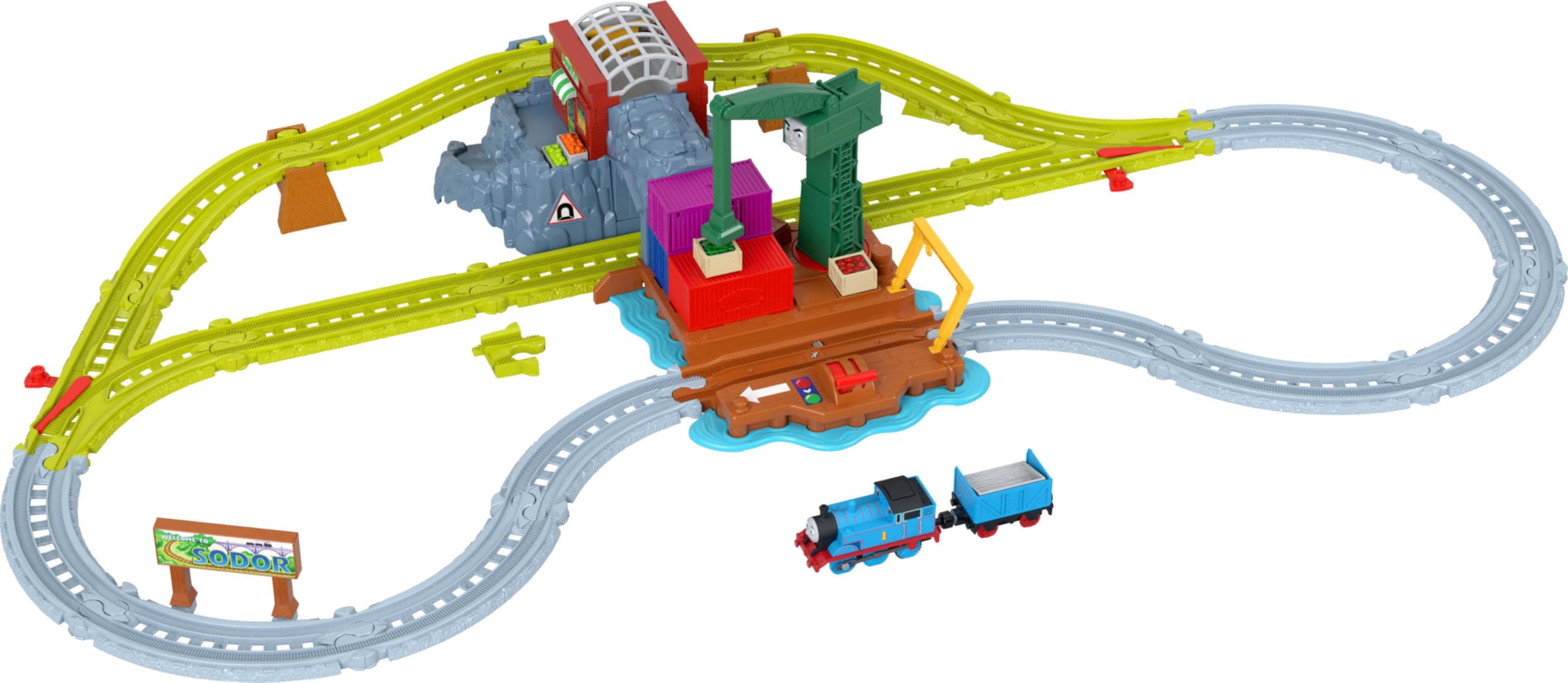 Thomas & Friends Motorized Cranky Docks Set