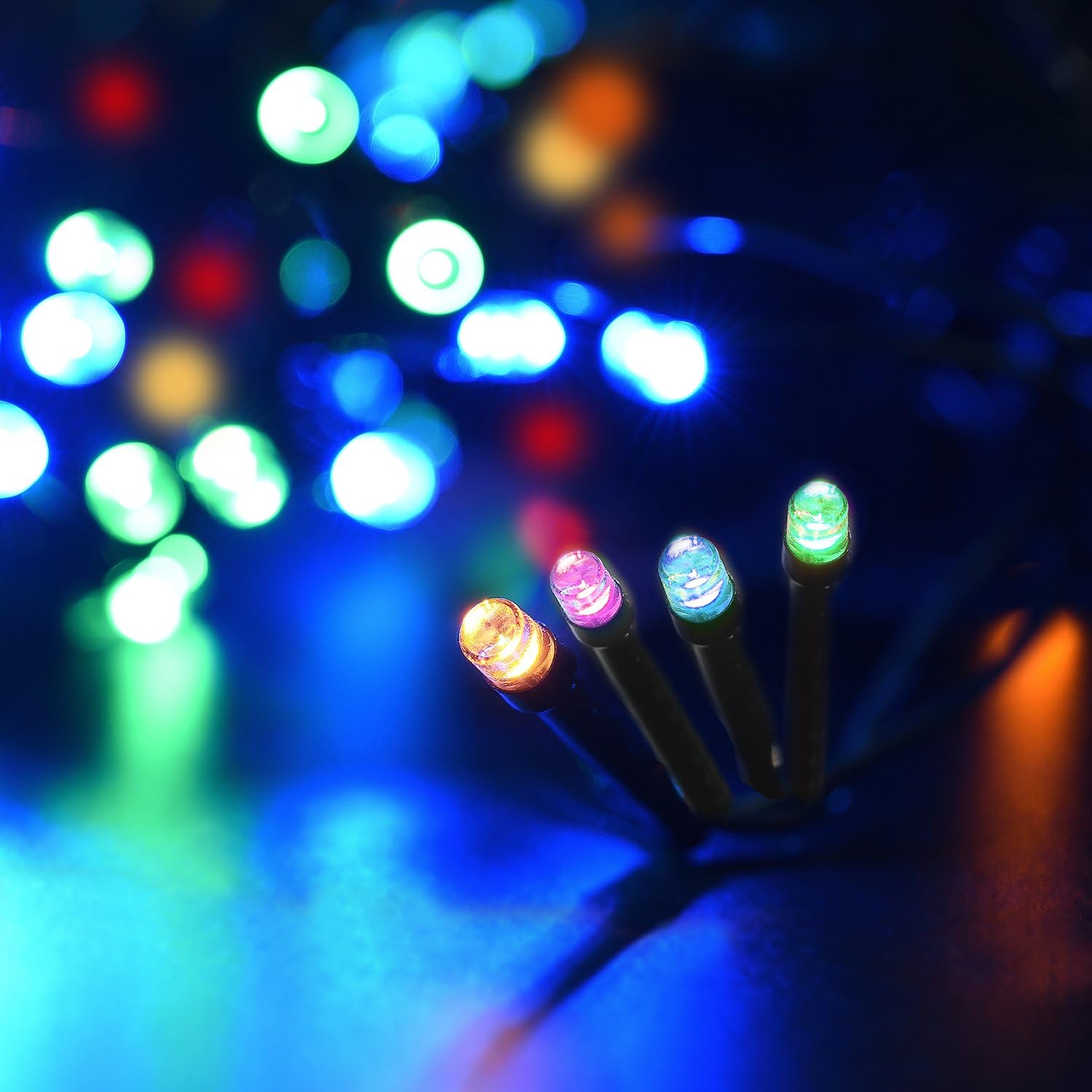 jar-owl Solar String Lights Outdoor 72ft 200 LED Solar Powered Outdoor Lights Waterproof Fairy String Lights for Indoor, Patio, Christmas, Gardens, Homes, Wedding, Holiday, Party Decor (Multi-Color)