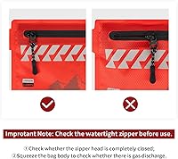 Vista 5 de RHINO RESCUE Kit de primeros auxilios pequeño ultraligero impermeable, kit médico para senderismo, excursionismo, ciclismo, viajes, vehículos, 114