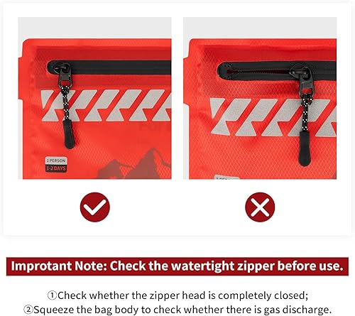 Miniatura 5 de RHINO RESCUE Kit de primeros auxilios pequeño ultraligero impermeable, kit médico para senderismo, excursionismo, ciclismo, viajes, vehículos, 114