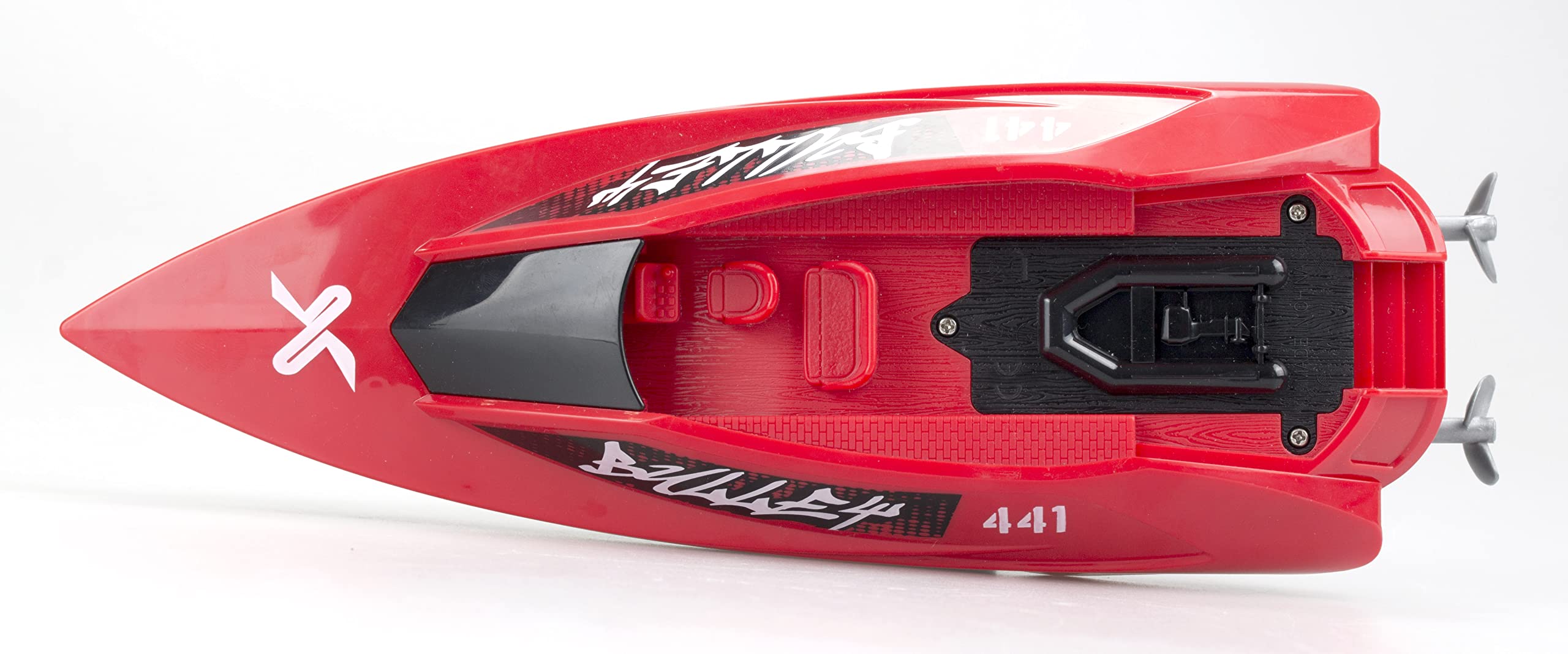Exost Barco Teledirigido, Rocketwave 2.4 GHz, Doble turbina, Batería Recargable, Juguete Infantil, A Partir de 5 años