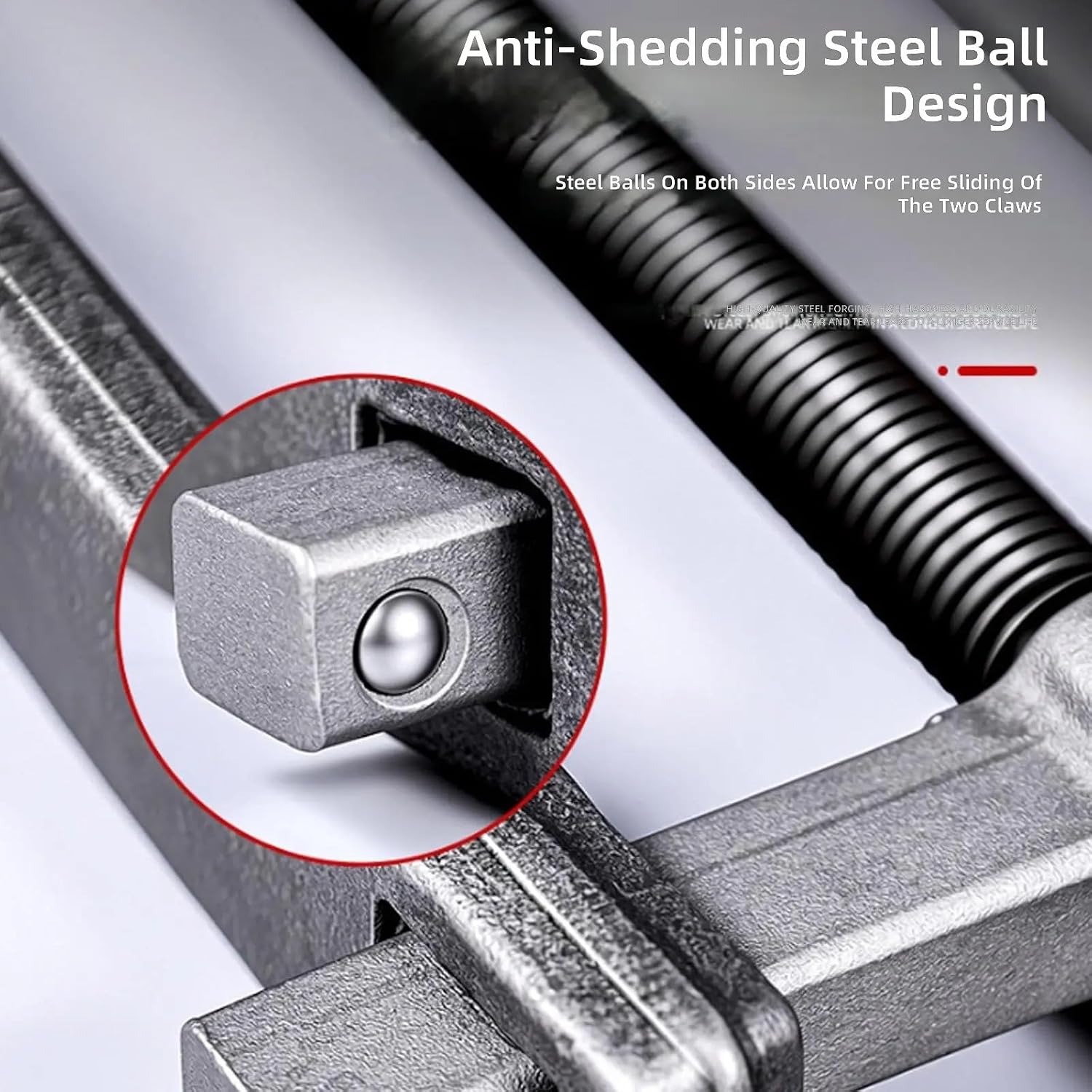 2 Jaw Puller Separate Lifting Device Strengthen Bearing Puller with Nonslip Surfaces for Auto Repair