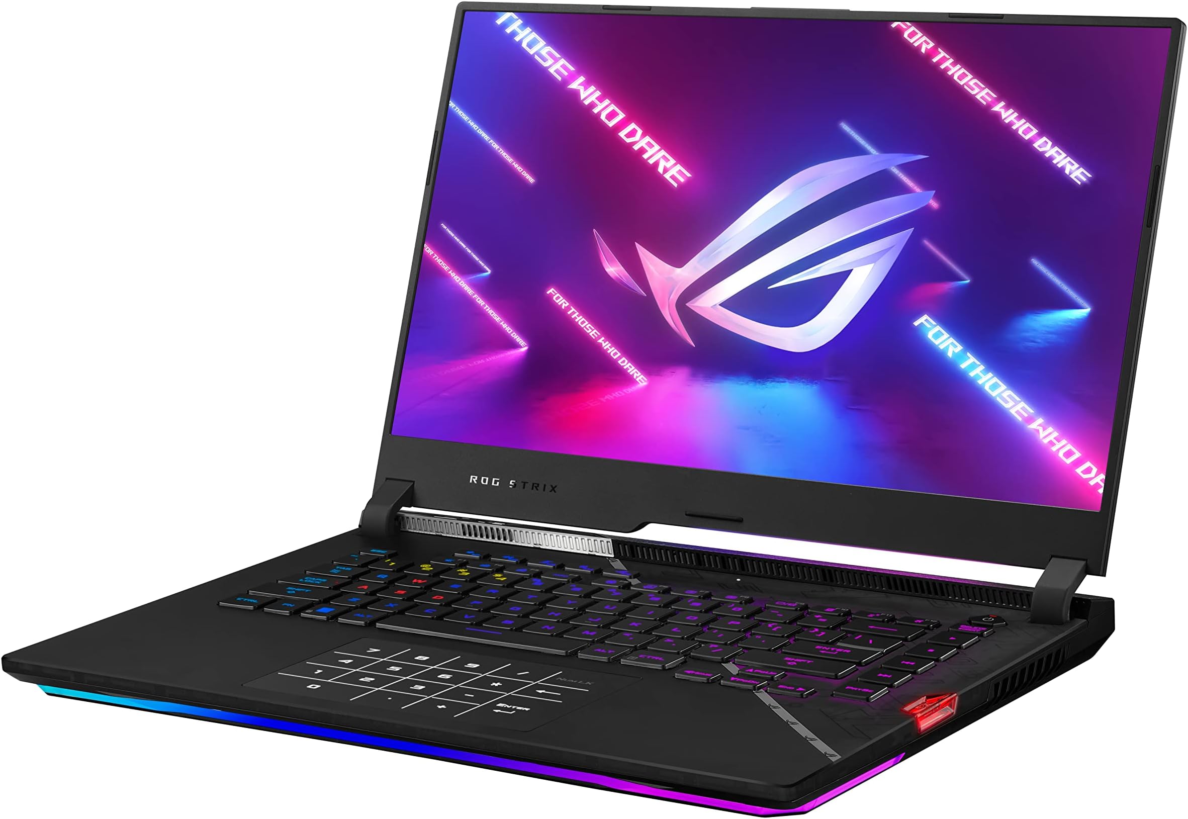 ASUS ROG Strix Scar 15 Gaming Laptop, 15.6†240Hz IPS QHD Display, NVIDIA GeForce RTX 3070 Ti, Intel Core i9 12900H, 16GB DDR5, 1TB SSD, Per-Key RGB Keyboard, Windows 11 Home, G533ZW-AS94Q,Black