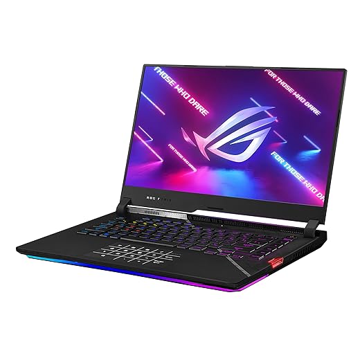 ASUS ROG Strix Scar 15 Gaming Laptop, 15.6” 240Hz IPS QHD Display, NVIDIA GeForce RTX 3070 Ti, Intel Core i9 12900H, 16GB DDR5, 1TB SSD, Per-Key RGB Keyboard, Windows 11 Home, G533ZW-AS94Q