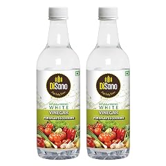 DiSano Naturally Brewed White Vinegar Bottle, 1000ml (2 X 500ml)
