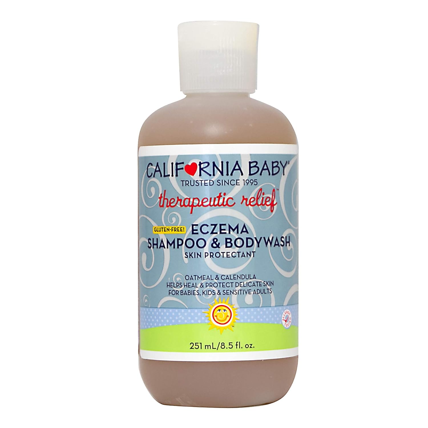 California Baby Eczema Shampoo and Body Wash Skin