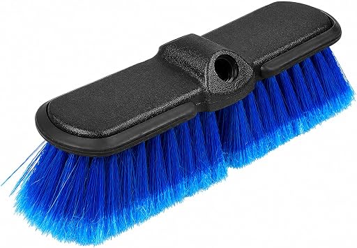 Car Wash Brush Head, 10 Inch PP Bristles for Car, Deck & Patio