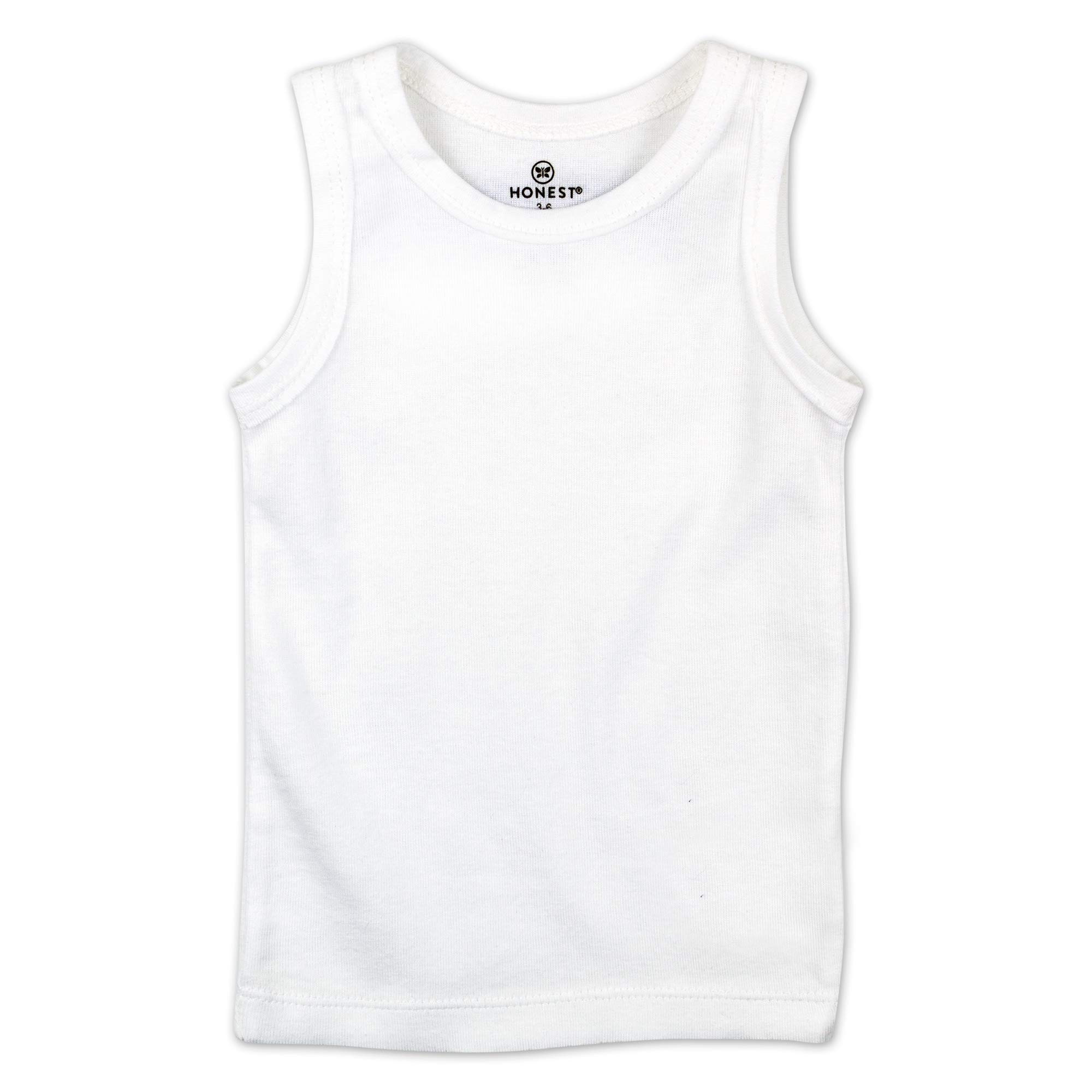 The Honest Company Bezrękawnik niemowlęcy/dziecięcy Mali chłopcy Muscle Tee Sleeveless T-Shirt Multi-Packs