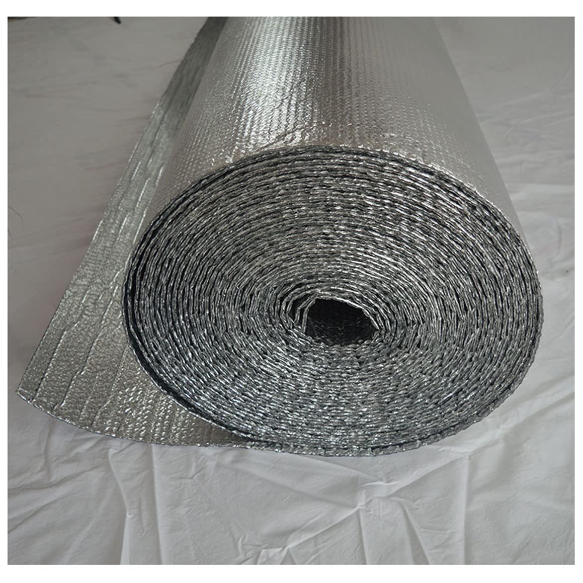 Folia odblaskowa do grzejników, folia aluminiowa, izolacja rdzenia piankowego, izolacja cieplna promieniowania, dwustronna rolka izolacyjna odbijająca ciepło, 4-5 mm bariera promieniowania,