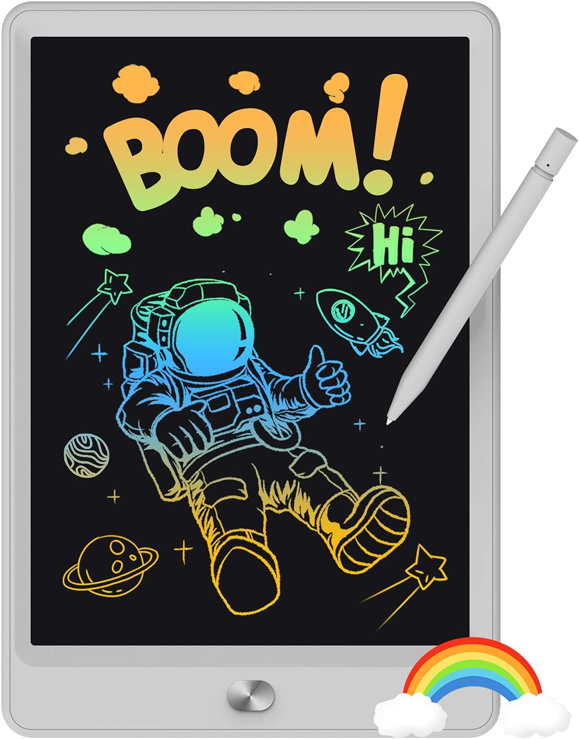 KOKODI8.5-Inch LCD Writing Tablet - Colorful Doodle Board and Electronic Drawing Pad for Kids - Educational Toy Gift for 3-7 Year Old Boys and Girls
