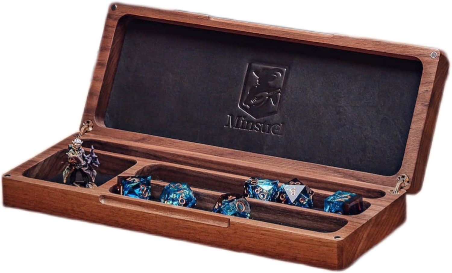 Minstrel Virtuoso Dice Box (American Walnut)