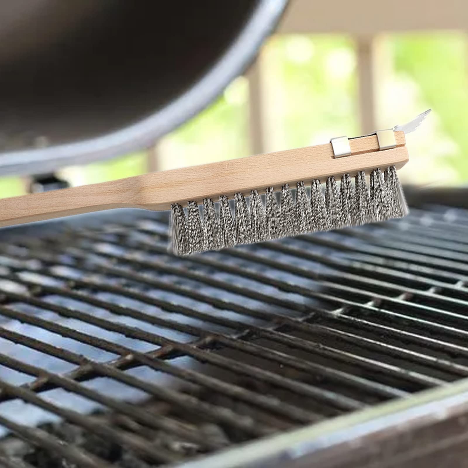 Spazzola Per Pulizia Forno E Fornelli - Setole Resistenti, Manico Lungo Per Angoli Difficili - Foto 12