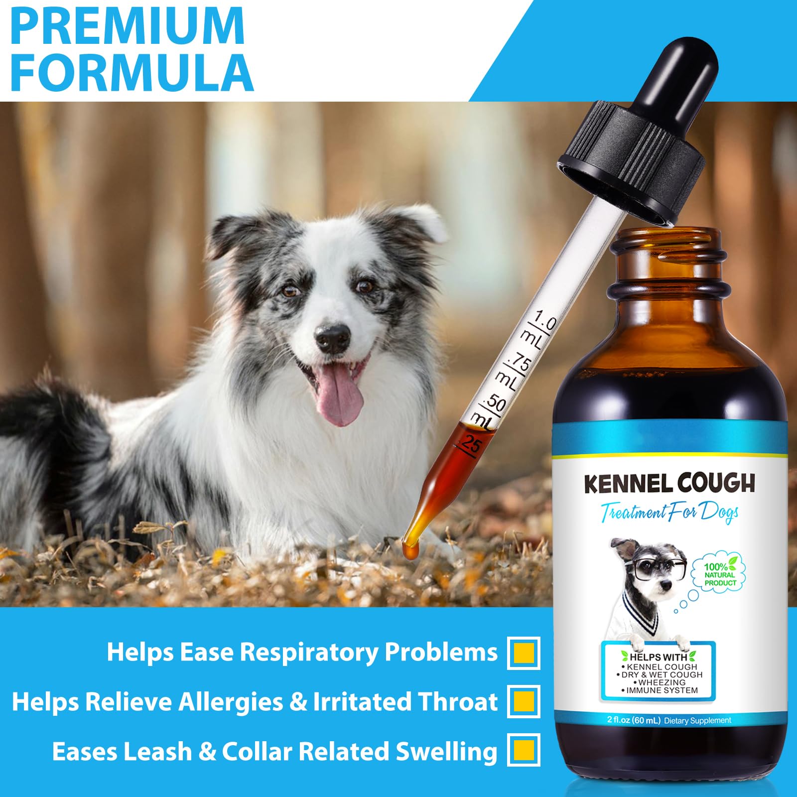 Kennel Cough Treatment for dogs Supports Healthy Breathing and Immune System - Image 2