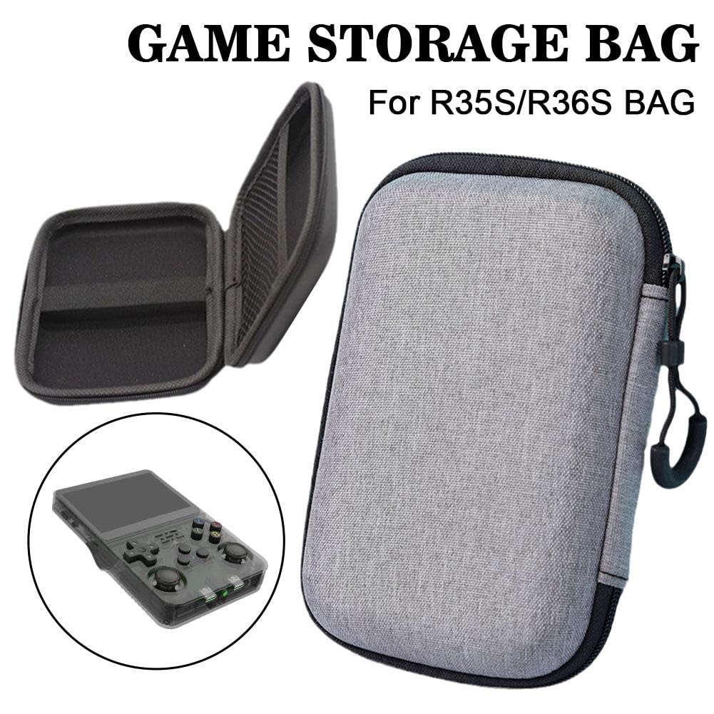 Étui De Protection Pour Console R36S/R35S – Coque Rigide EVA, Transportable – Dimensions 17x10x4 Cm (gris) Ou 14x10x4 Cm (noir)