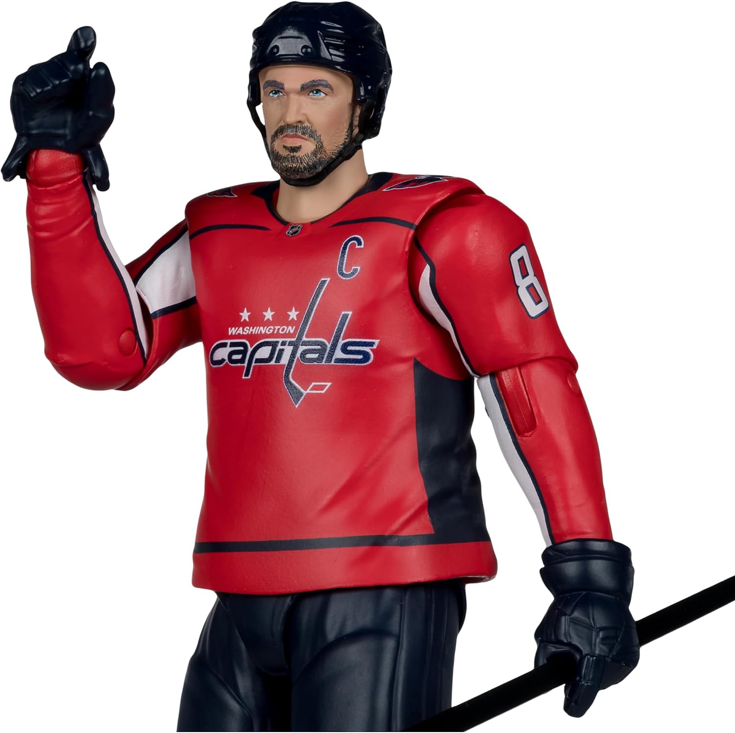 McFarlane Toys- NHL Alex Ovechkin (Washington Capitals) 6in Action Figure McFarlane's SportsPicks