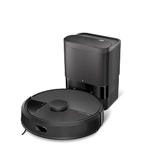 iRobot Roomba 105 Combo y Base AutoEmpty con autovaciado de 75 días, Aspirador y friegasuelos, Clearview LiDAR, 7000Pa,120 mins, SmartScrub, Evita obstáculos,Recarga y reanuda,App, 3 Modos Limpieza_N - Amazon product rated Grade A