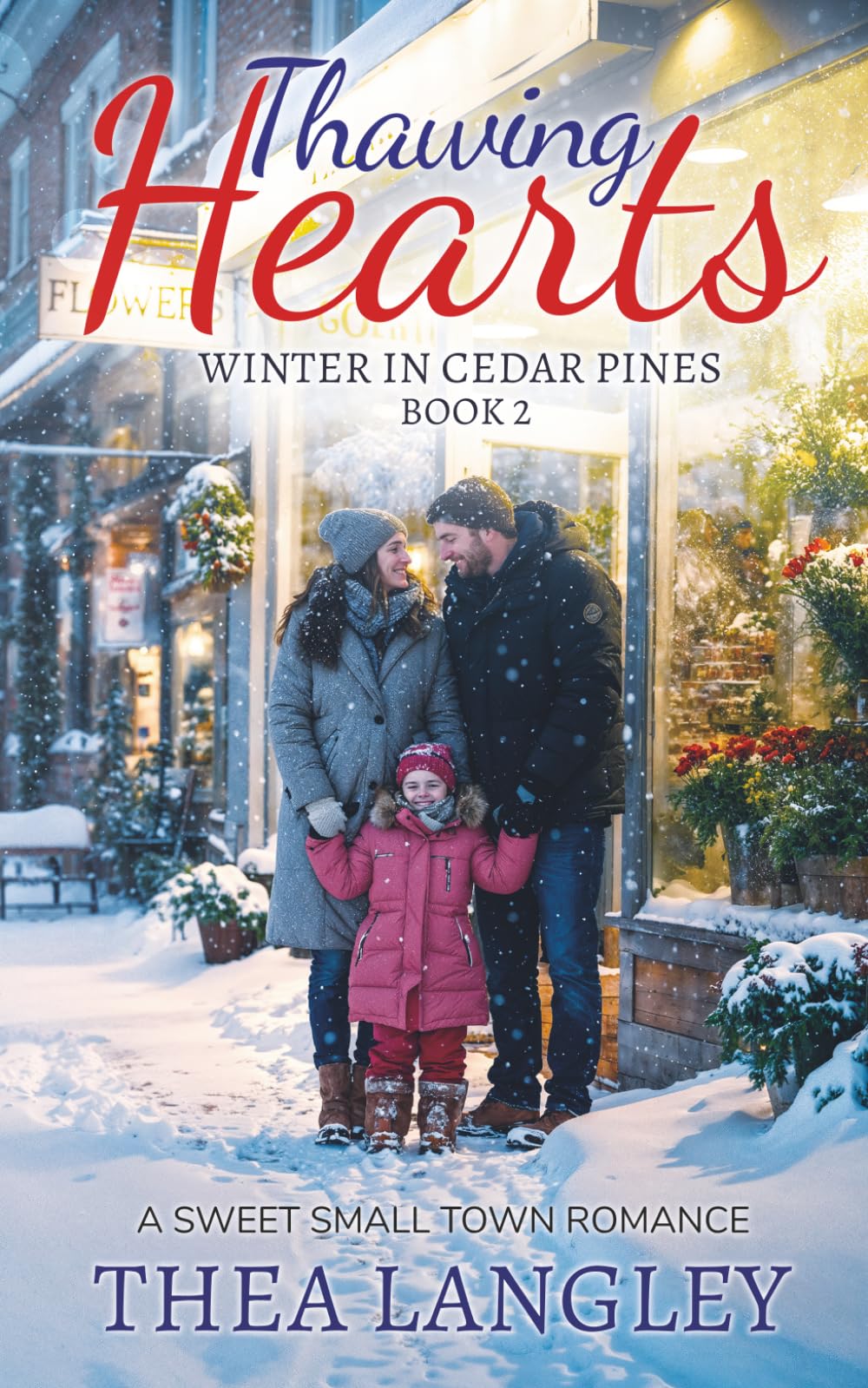 Thawing Hearts: A Sweet Small Town Romance (Winter in Cedar Pines)