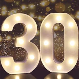 Pooqla Decorative Number Birthday 30