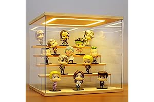 Acrylic Pop Mart Display Case with Light