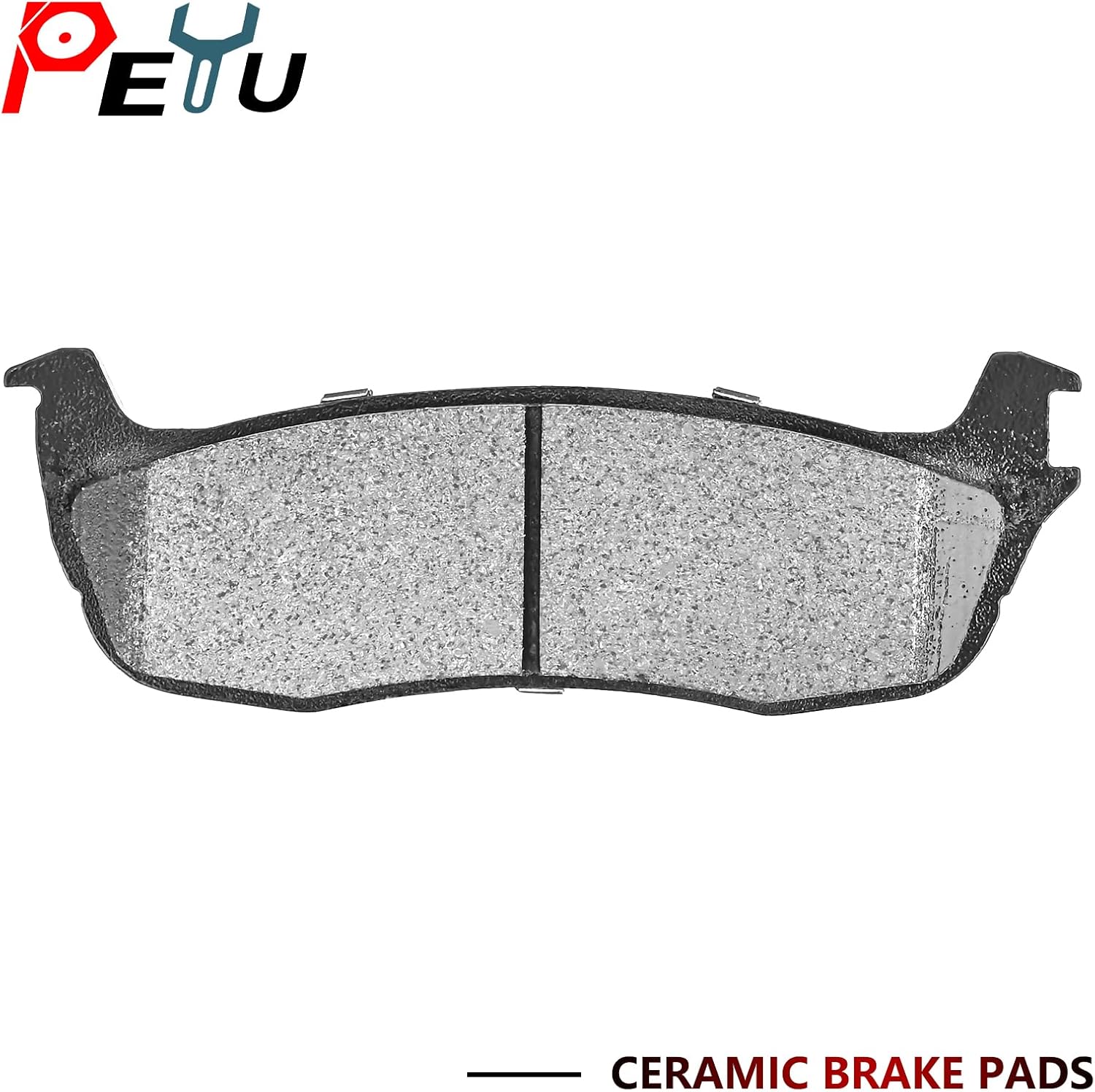 D702 D879 8pcs Front Rear Brake Pads for 1997-2002 Ford Expedition, for 1999-2003 Ford F-150, for 1998-1999 F-250, for 2004 F-150 Heritage, for 1998-2002 Lincoln Navigator