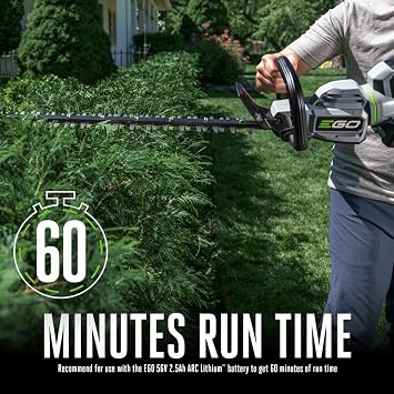 EGO POWER+ Hedge Trimmer Cordless, Electric Hedge Trimmer 26, Battery and Charger Not Included - HT2600