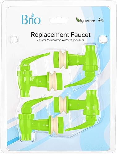 Miniatura 6 de Brio Válvula de repuesto para dispensador de agua, 1 pieza de grifo enfriador para dispensadores de bebidas, vajillas, refrigeradores y más,