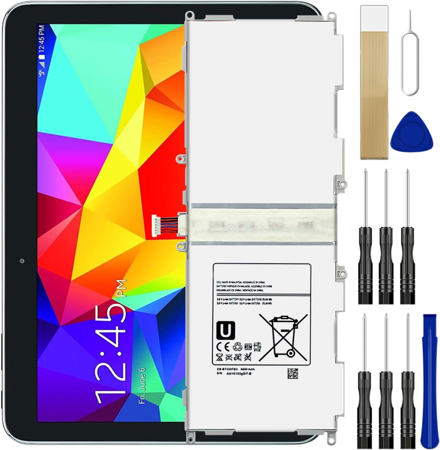 EBBT530FBU Battery Replacement for Samsung Galaxy Tab 4 10
