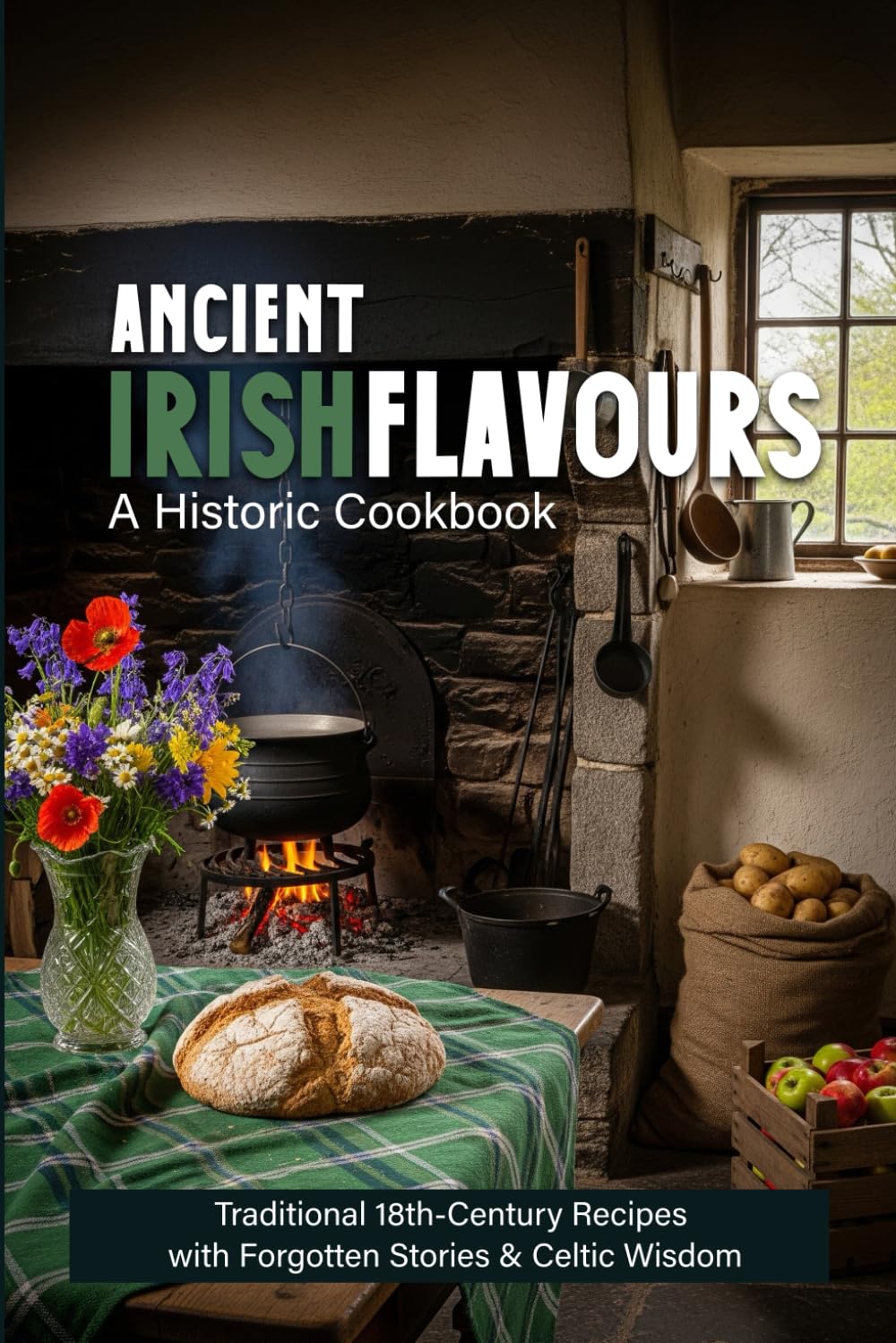 Ancient Irish Flavours A Historic Cookbook: Traditional 18th-Century Recipes with Forgotten Stories & Celtic Wisdom