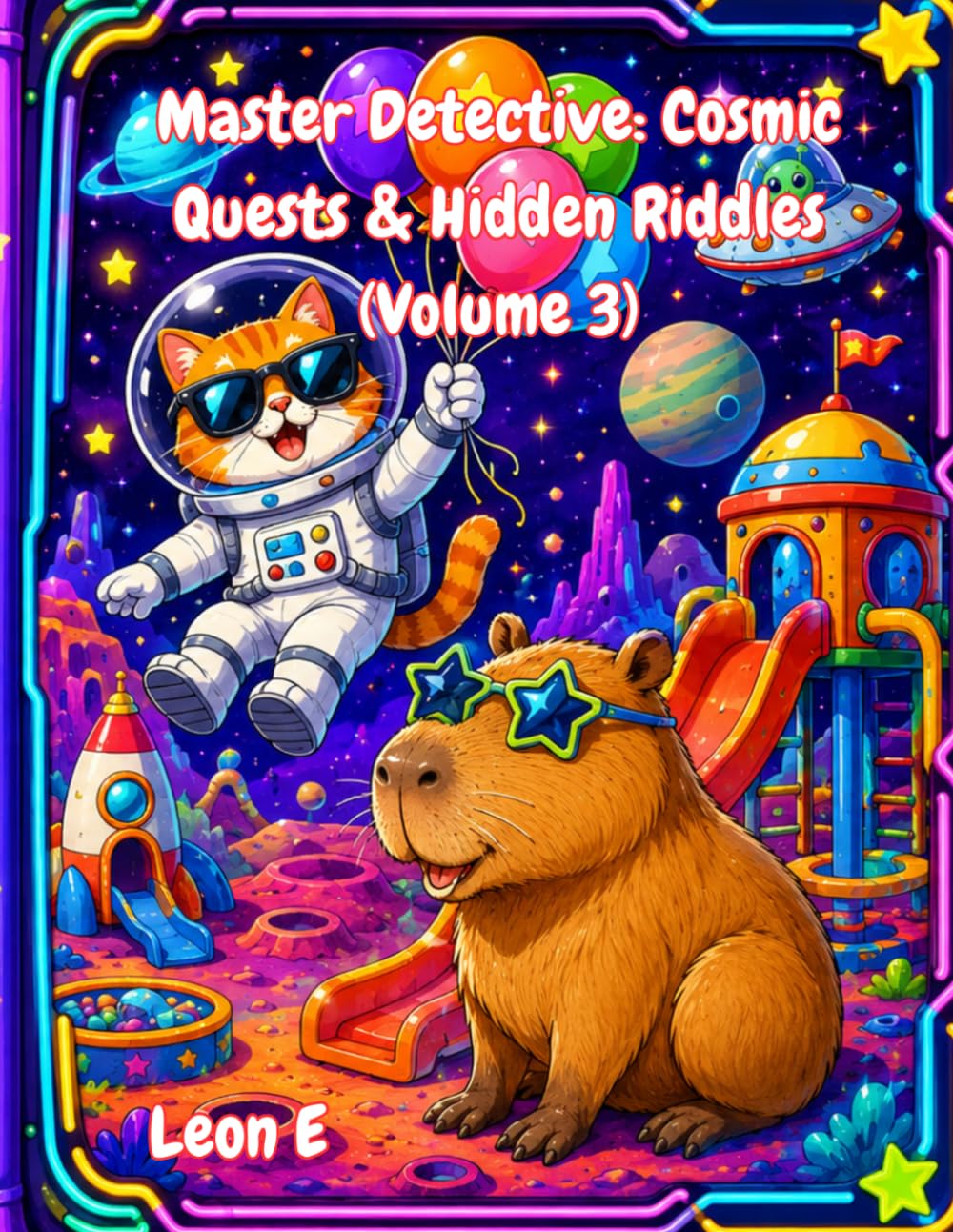 Master Detective: Cosmic Quests & Hidden Riddles: 50 Super Fun Spot the Difference Puzzles for Kids - Volume 3