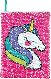 Style.Lab by Fashion Angels Magic Sequin Journal Unicorn / Make Magic Happen (76974) Reversible Sequin, 80 Page Lined Journal