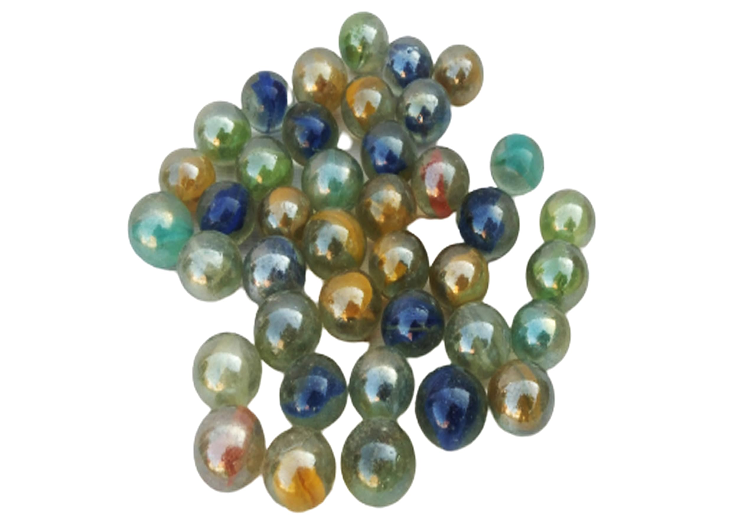 Marble Set -Vibrant Decorative Marbles for Crafts, Games, and Home Décor – Perfect for Kids, Collectors, and Creative Projects | Multicolour 20MM | 40 |-image-32