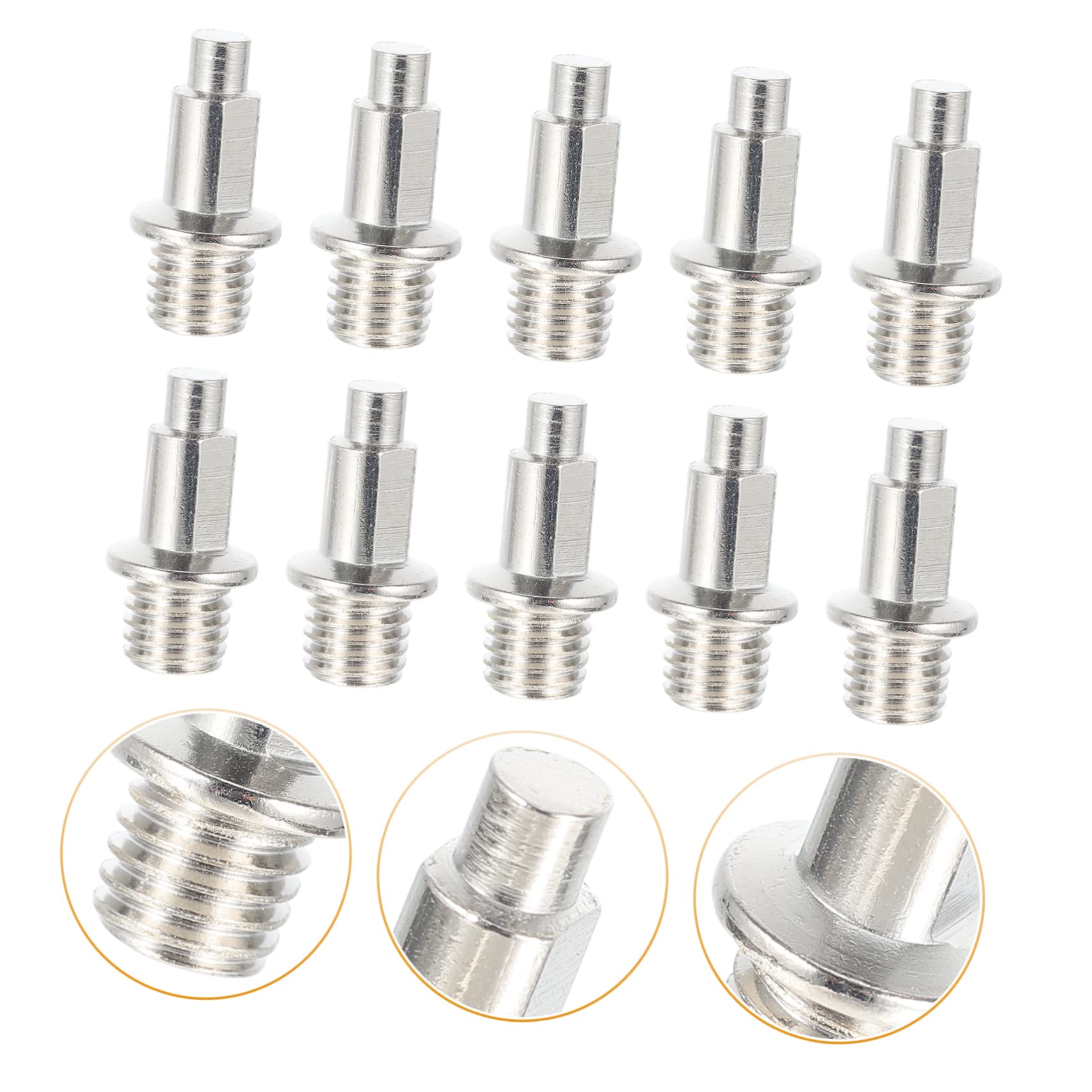 Clavos de Metal para Zapatos de Atletismo, 32 Piezas Anticorrosión y Resistentes al Óxido, Diseño en Forma de Aguja para Running y Campo Traviesa