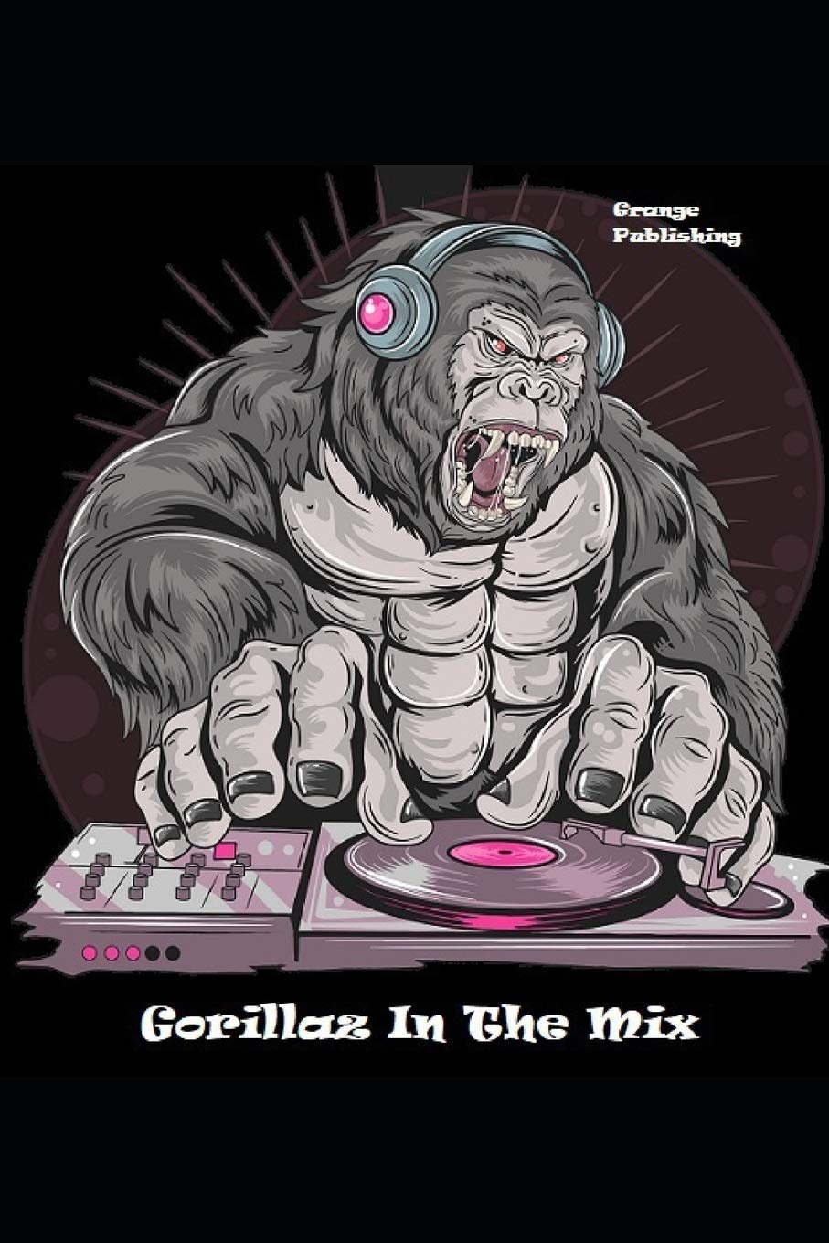 Gorillaz In The Mix: Notebook Journal 120 Pages Lined Paper.