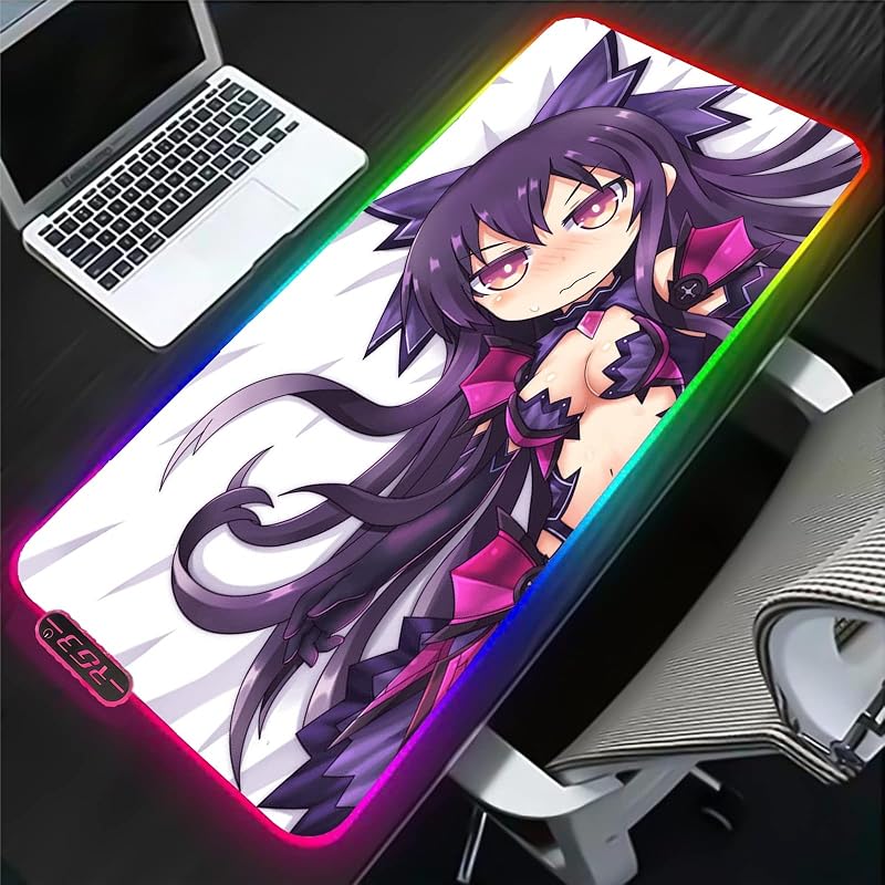 パソコン 周辺機器 幻想的 マウスパッドrgbdatea Liveアニメマウスパッドラージプレイマット耐久性のあるキーボードコンピューターマットledゲーミングアクセサリービッグゲーマーマット 800x400mm Ym4ece4ebq Www Orphanedheart Org