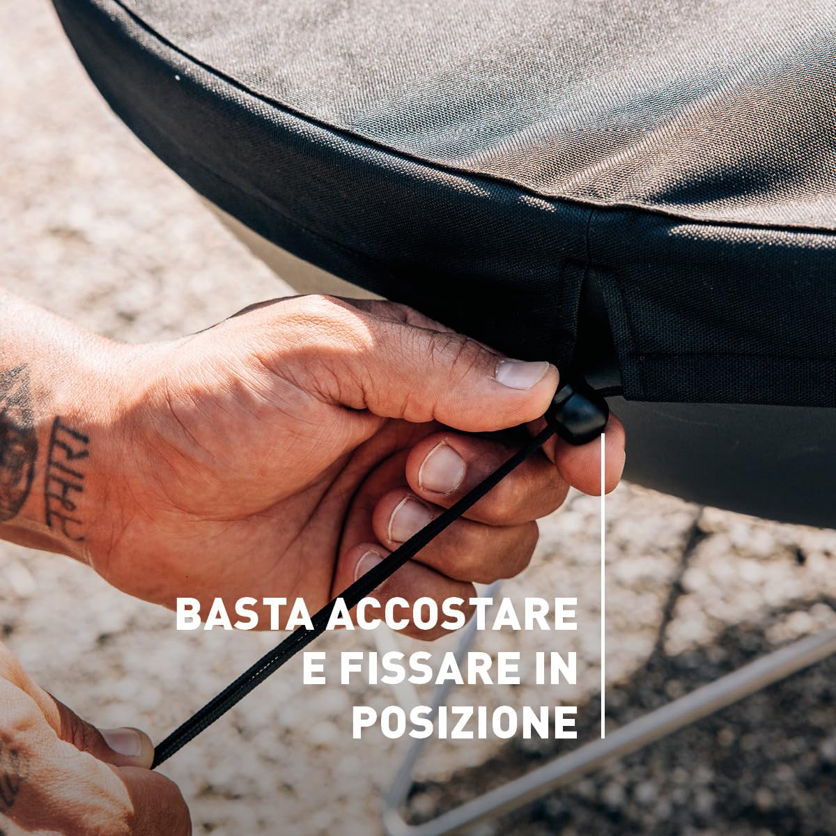 höfats - Copertura per braciere Bowl 70 – Protegge il braciere – Custodia protettiva adatta e resistente alle intemperie, con fermacorda – Accessori per Bowl 70