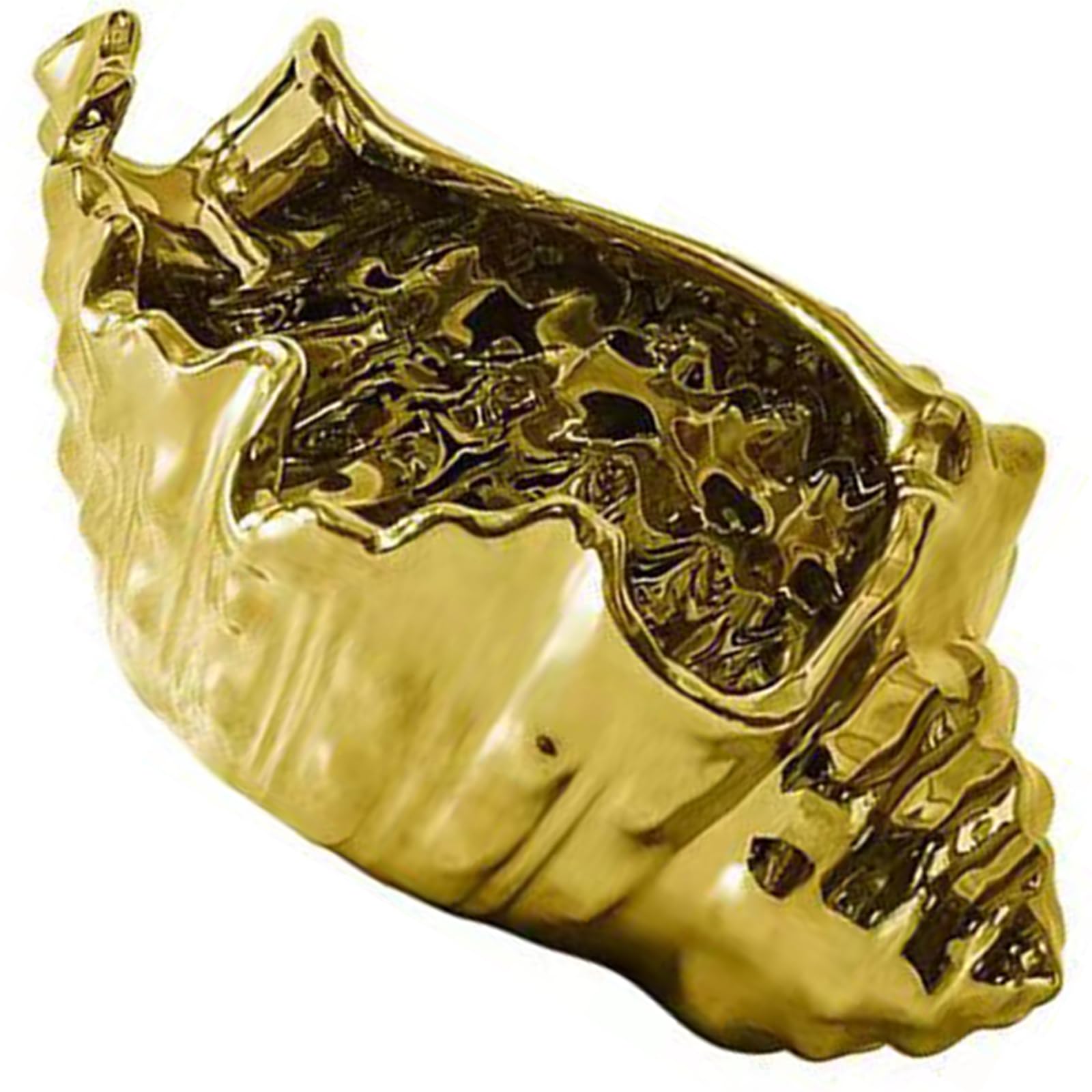 Limtula Stylish Ceramic Jewelry Display Decorative Conch Tray Portable Storage for Vanity Tabletop Stylish Conch Shaped Accessories Tray