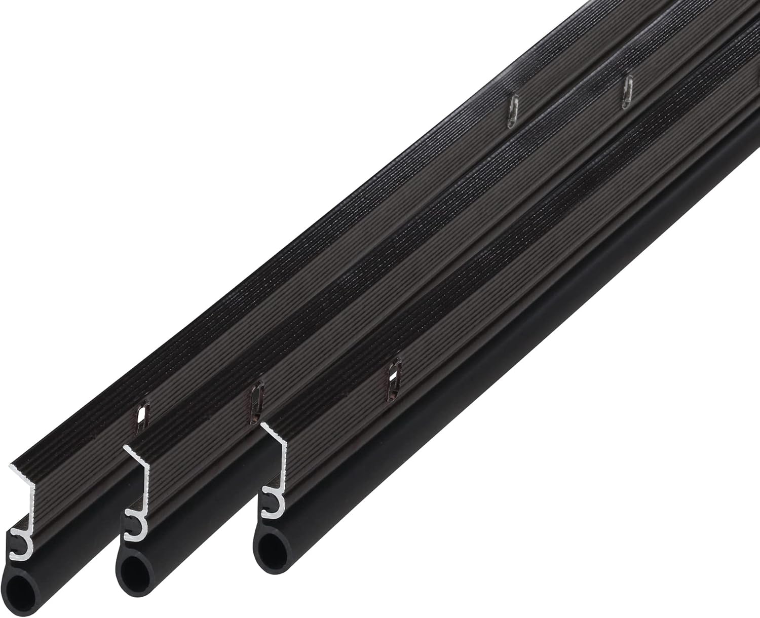 M-D Building Products 01156 Bronze Aluminum and Vinyl Screw-on Top and Sides Door Seal Kit